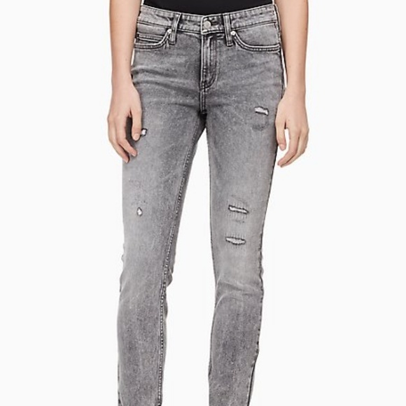 BRAND NEW CALVIN KLEIN SUPER SKINNY JEANS - Picture 1 of 8